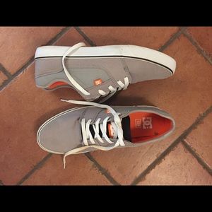 DC canvas sneakers